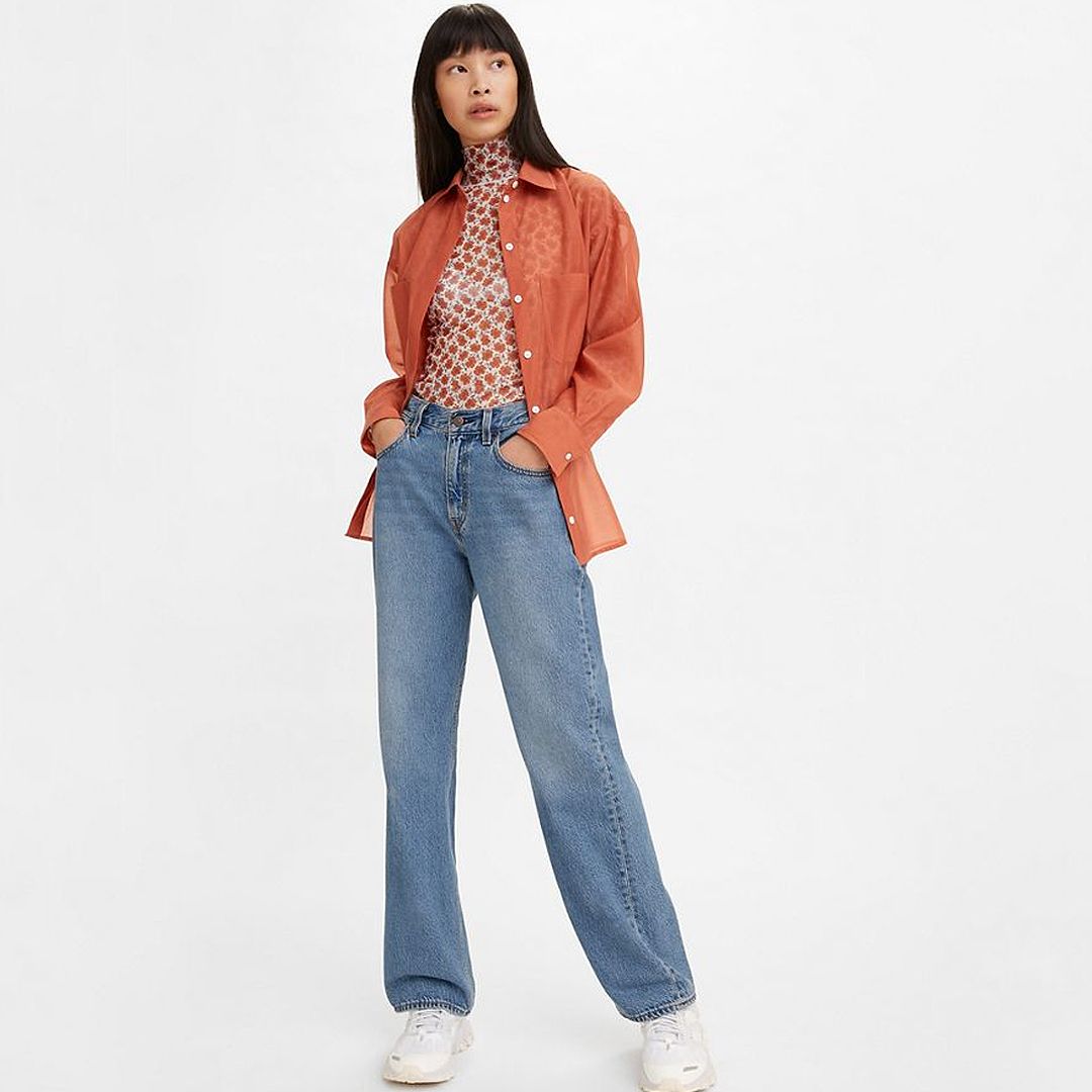 The Non-Skinny Jean That's Sustainable and Stylish | Who What Wear