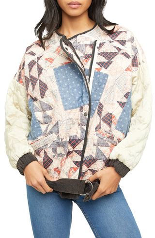 Free People + Rudy Quilted Bomber Jacket
