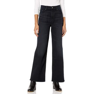 The Drop + Lizzy High-Rise Wide Leg Marine Fit Jeans
