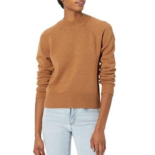 Daily Ritual + Mock-Neck Pullover Sweater