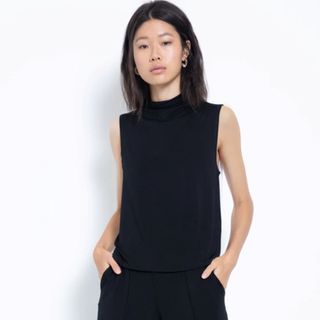 Pairess + The Serena Modal Mock Neck Top