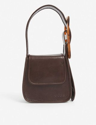 Edas + Yshaia Mini Leather Shoulder Bag