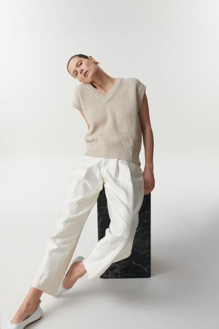 Closed + Organic Cotton Sleeveless Sweater