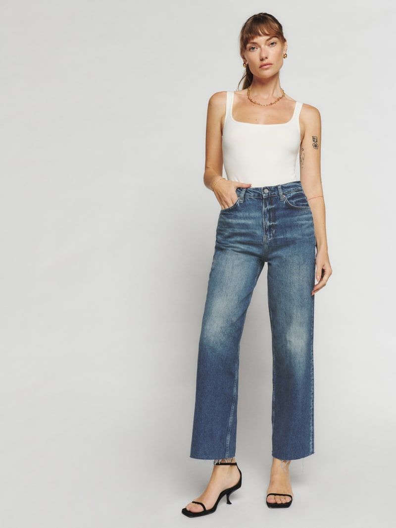 The 18 Best Flared Jeans for Petite Women | Who What Wear