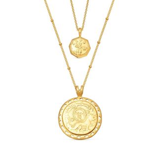 Missoma + Ode to Rome Coin Necklace Set