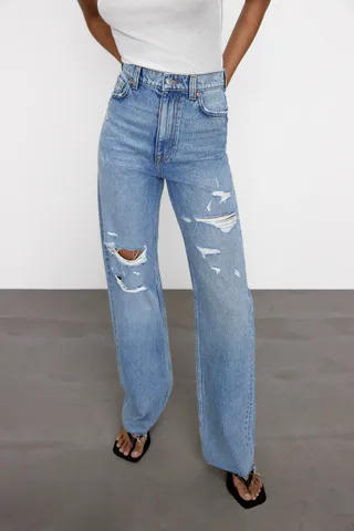Zara + ZW the ‘90s Full Length Jeans