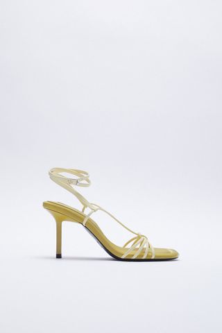 Zara + Padded Insole Heeled Sandals