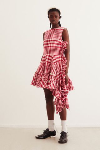 H&M + Asymmetric Cotton Dress
