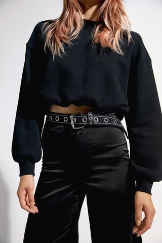 Urban Outfitters + Large Canvas Grommet Belt