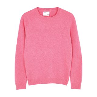 Colorful Standard + Pink Merino Wool Jumper