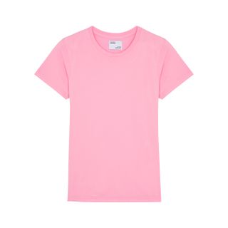 Colorful Standard + Pink Cotton T-Shirt