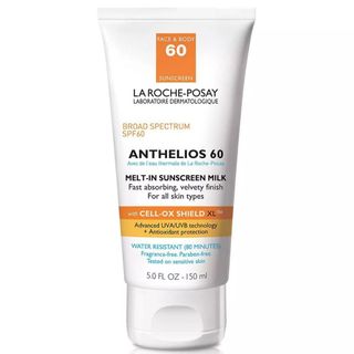 La Roche-Posay + Anthelios Face and Body Sunscreen Melt-In Milk Lotion SPF 60