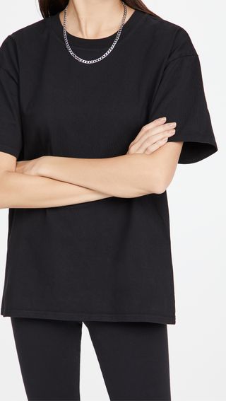 Good American Essentials + Oversize Crew Tee