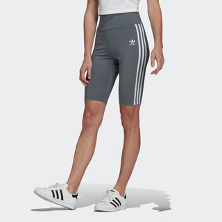 adidas + Adicolor Classics Primeblue High-Waisted Shorts