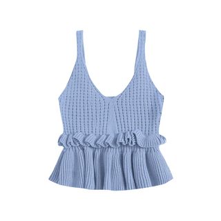 Remidoo + Casual Knitted Sleeveless Cami Top