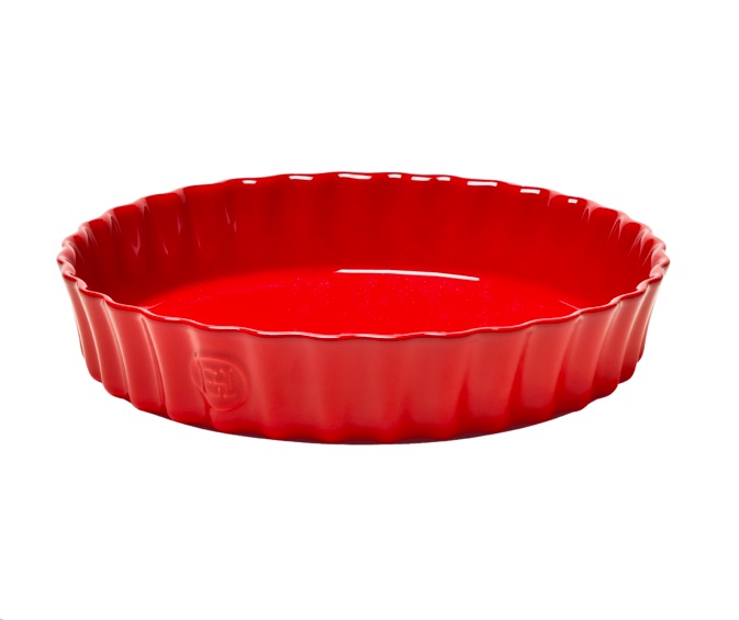 Emile Henry + Deep Flan Dish Burgundy