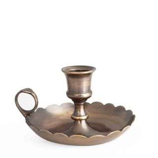 Grehom + Brass Candle Holder