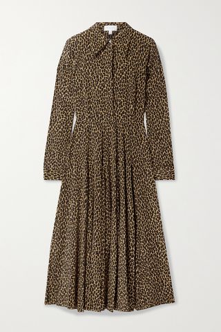 Michael Kors + Leopard Print Shirt Dress