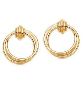 Missoma + Lucy Williams Front Facing Hoop Earrings
