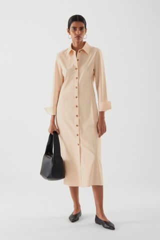 COS + Midi Shirt Dress