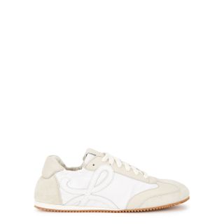 Loewe + Ballet Runner White Leather Sneakers