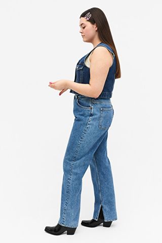 Monki + Side Split Jeans