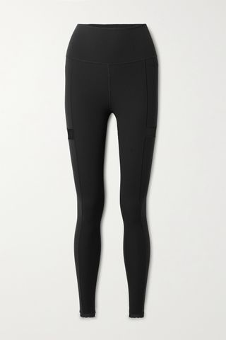 Nike + Yoga Infinalon Lace-Trimmed Dri-Fit Leggings