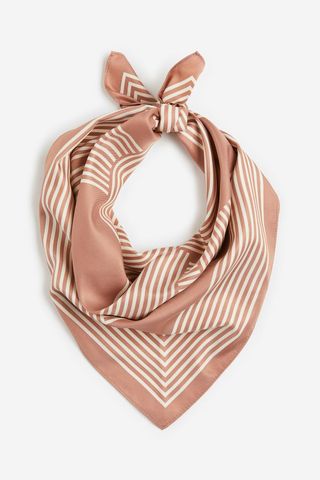 H&M + Satin Scarf