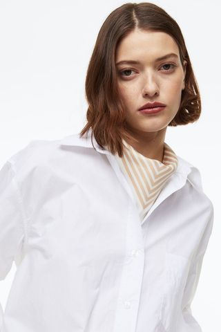 H&M + Satin Scarf