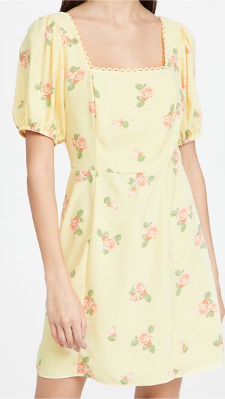 Glamorous + Floral Mini Dress