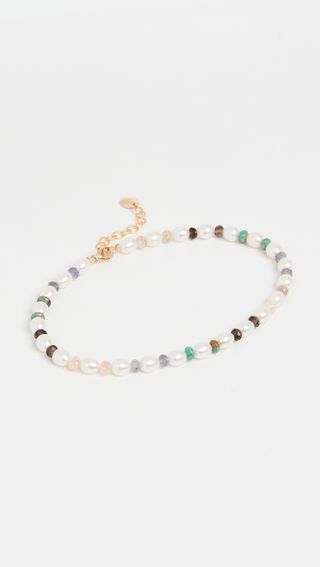 Chan Luu + Pearl Beaded Bracelet