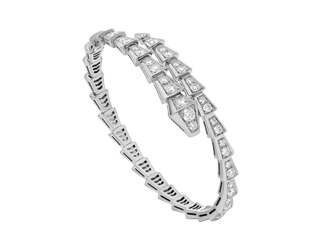 Bulgari + Serpenti White Gold Bracelet