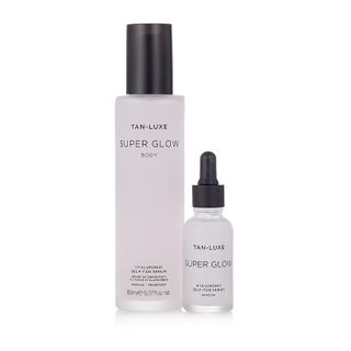 Tan-Luxe + 2 Piece Super Glow Hyaluronic Serum Collection