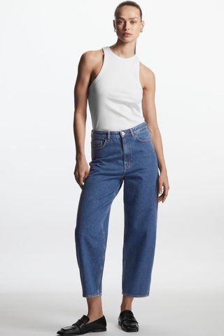 COS + Tapered Ankle-Length Jeans