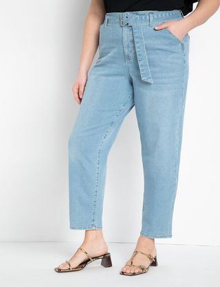 Eloquii + High-Waisted Jeans