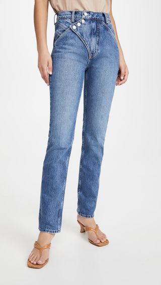 Mother + The Right-Away Rider Jeans