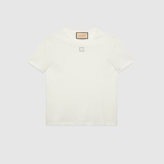 Gucci + Cotton Jersey T-Shirt