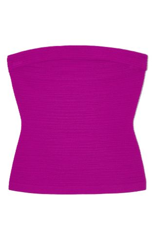 COS + Strapless Bandeau Top