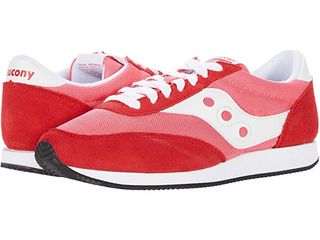 Saucony Originals + Hornet Sneakers in Red/White