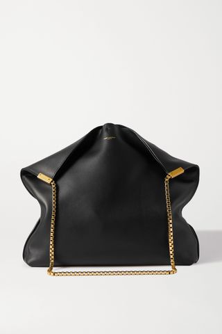 Saint Laurent + Suzanne Medium Leather Shoulder Bag
