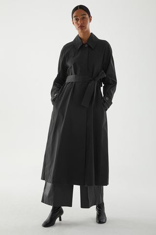 Cos + Organic Cotton Oversized Trench Coat