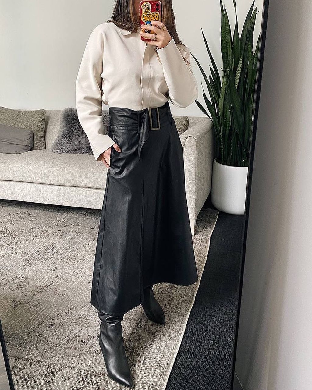 The 15 Best Faux Leather Skirts to Shop Now Who What Wear