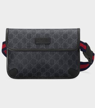 Gucci + GG Black Belt Bag