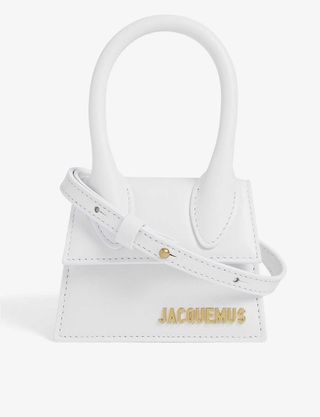 Jacquemus + Le Chiquito Mini Leather Top Handle Bag