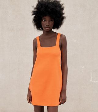 Zara + Knitted Sleeveless Dress