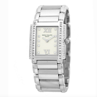 Patek Philippe + 18k White Gold Diamond 4910 G Minty