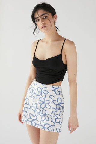 Urban Outfitters + Poppy Denim Mini Skirt