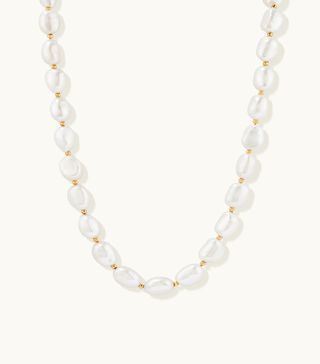 Mejuri + Bold Pearl Necklace