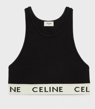 Celine + Sports Bra in Athetic Knit