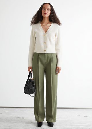 & Other Stories + Tailored Press Crease Trousers